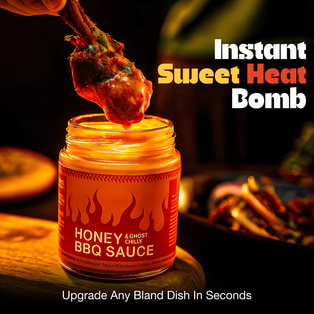 Honey & Ghost Chilli BBQ Sauce (Pack of 2)