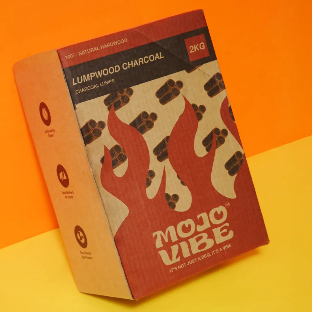 100% Natural Lumpwood Charcoal – Hardwood 2KG