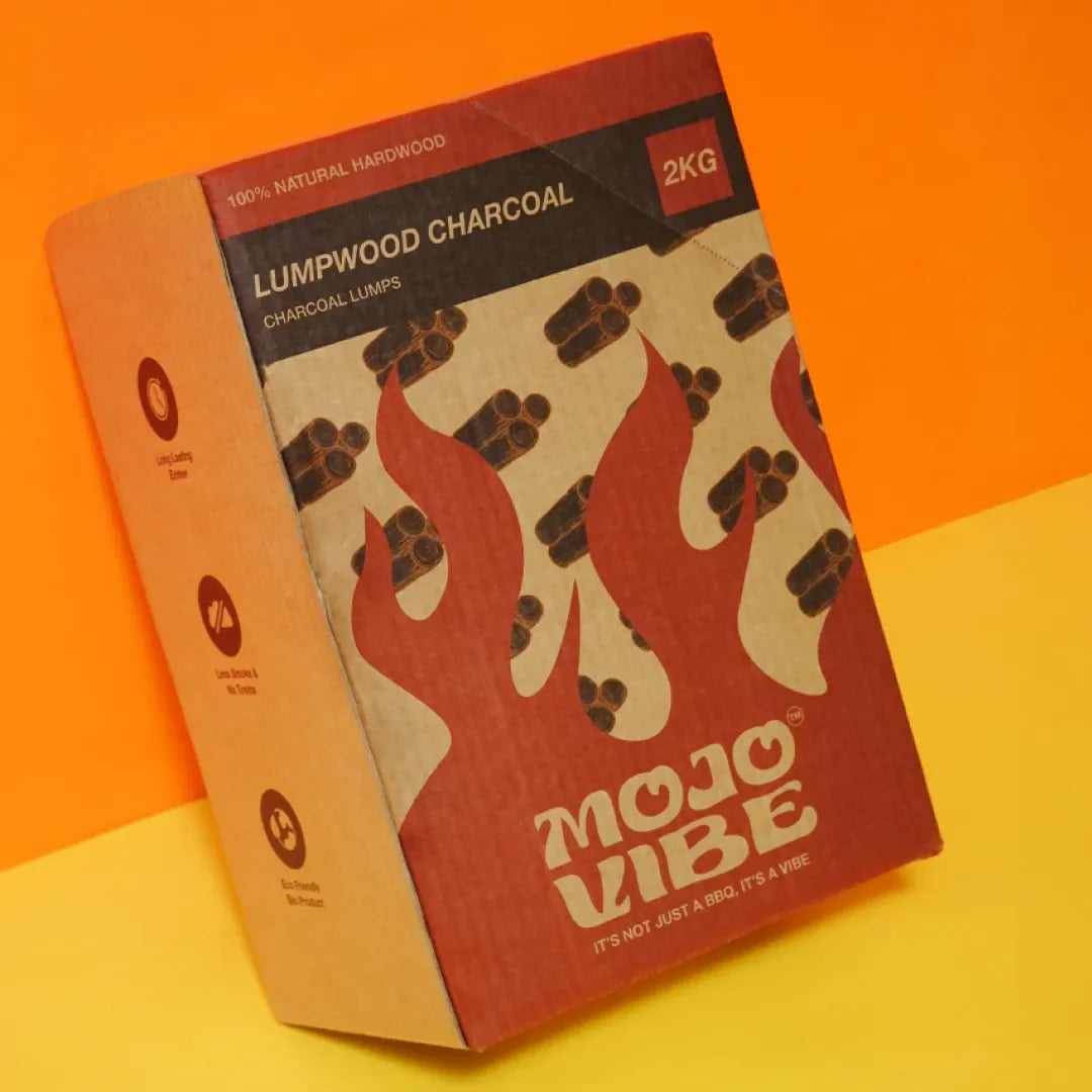 2kg Mojo Vibe lumpwood charcoal box