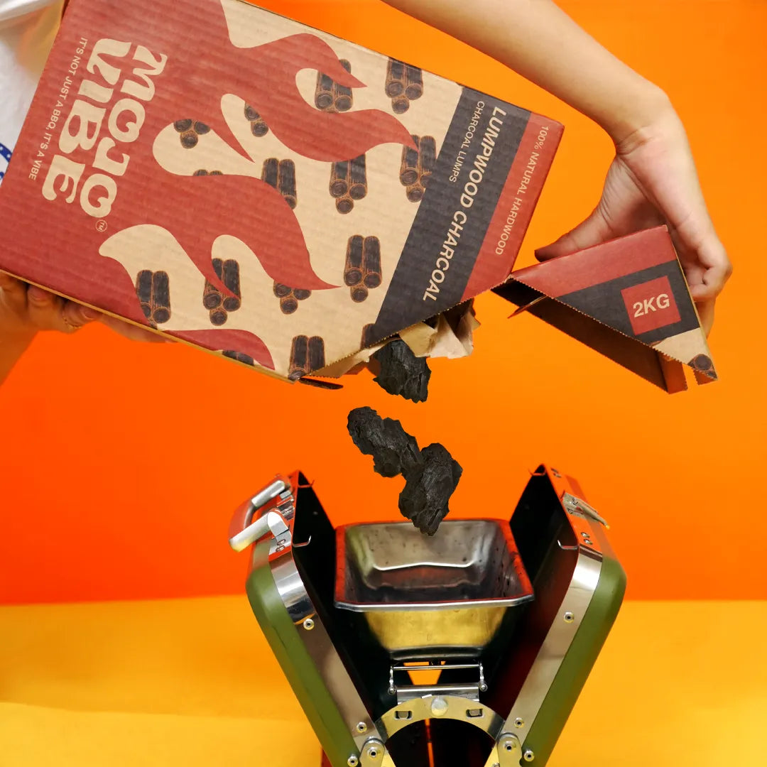 100% Natural Lumpwood Charcoal – Hardwood 2KG