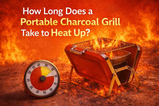 How Long Does a Portable Charcoal Grill Take to Heat Up?