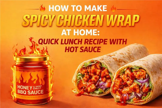 How to Make Spicy Chicken Wrap at Home: Quick Lunch Recipe with Hot Sauce