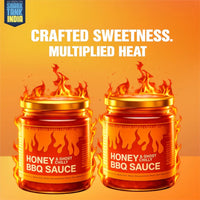 Honey Ghost Chilli Hot Sauce (Bhoot Jolokia) - Pack of 2 (220 g x 2)