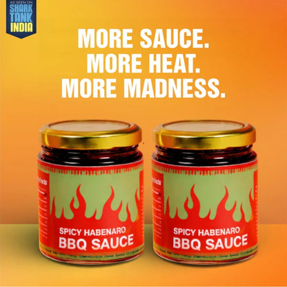 Spicy Habanero Hot Sauce - Pack of 2 (220 g x 2)